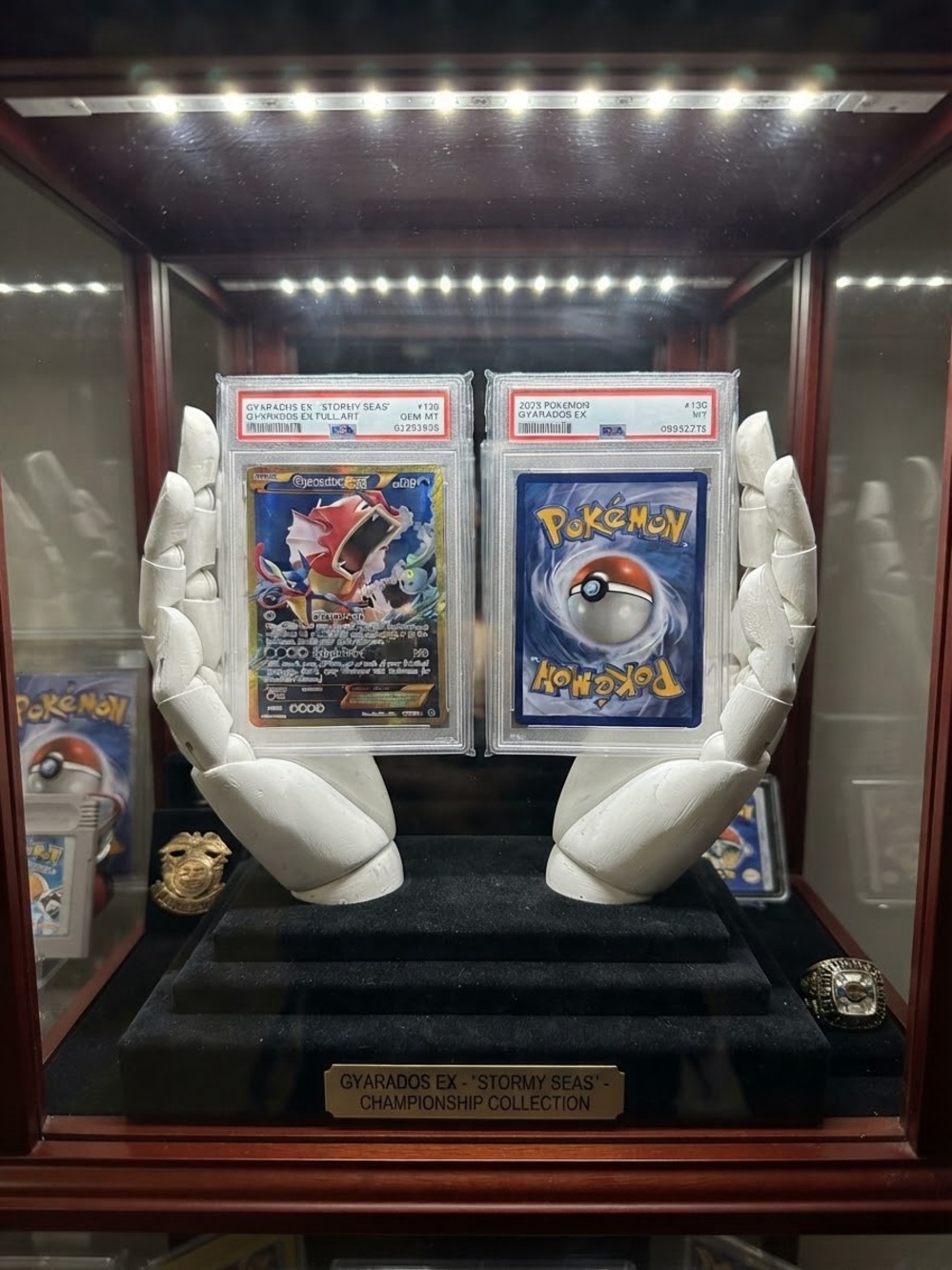 Gyarados EX 'Stormy Seas' PSA Graded Pokémon Card